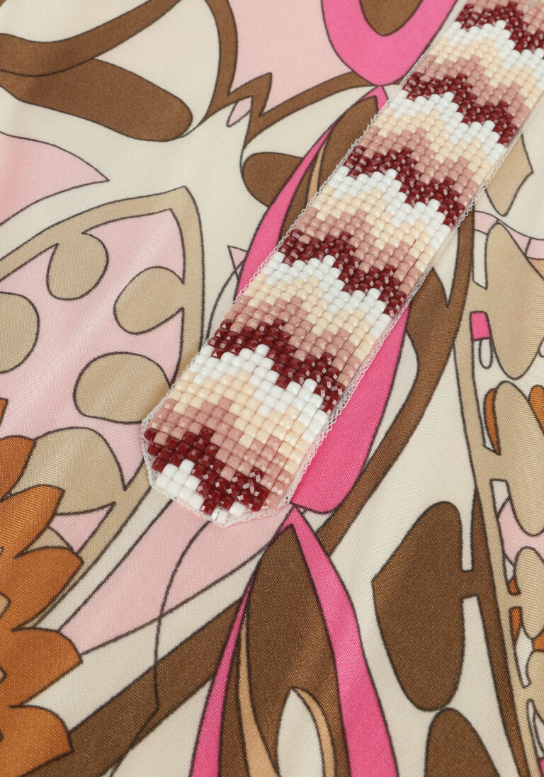 ANA ALCAZAR beige ana alcazar midi jurk 049690-3365