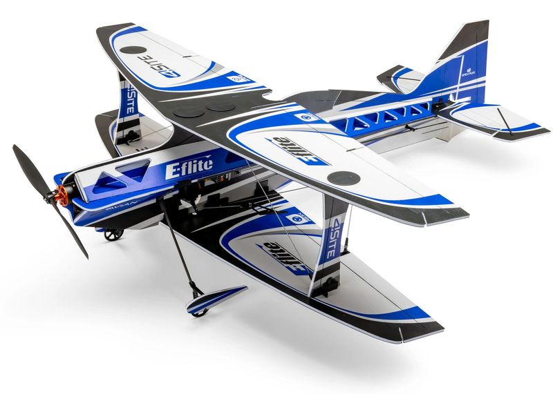 E-flite Flugzeug 4-Site 3D Flat 800 mm EP PNP Sportflugzeug mit hervorragendem Look und angenehmen Handling mit AS3X  und SAFE Select