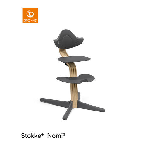 Chaise Nomi® Oak Anthracite - STOKKE