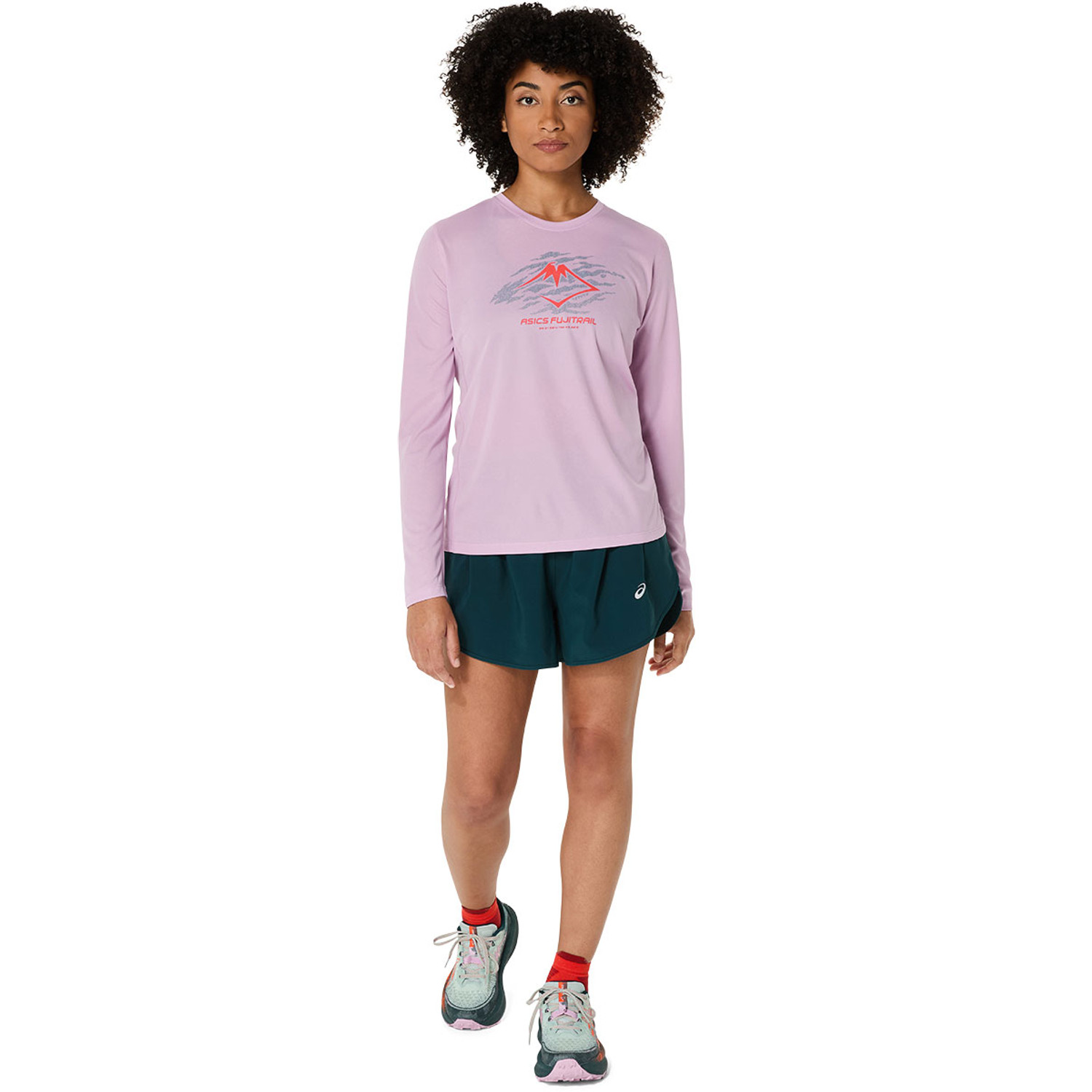 ASICS Fujitrail Logo Longsleeve T-Shirt Dames