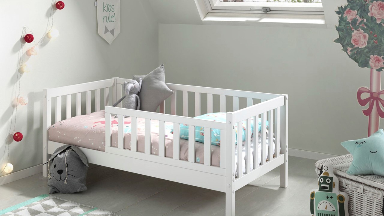 Peuterbed 70 wit