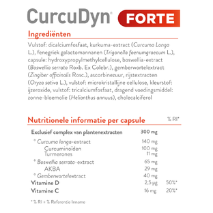 Metagenics CurcuDyn Forte Capsules 30CP