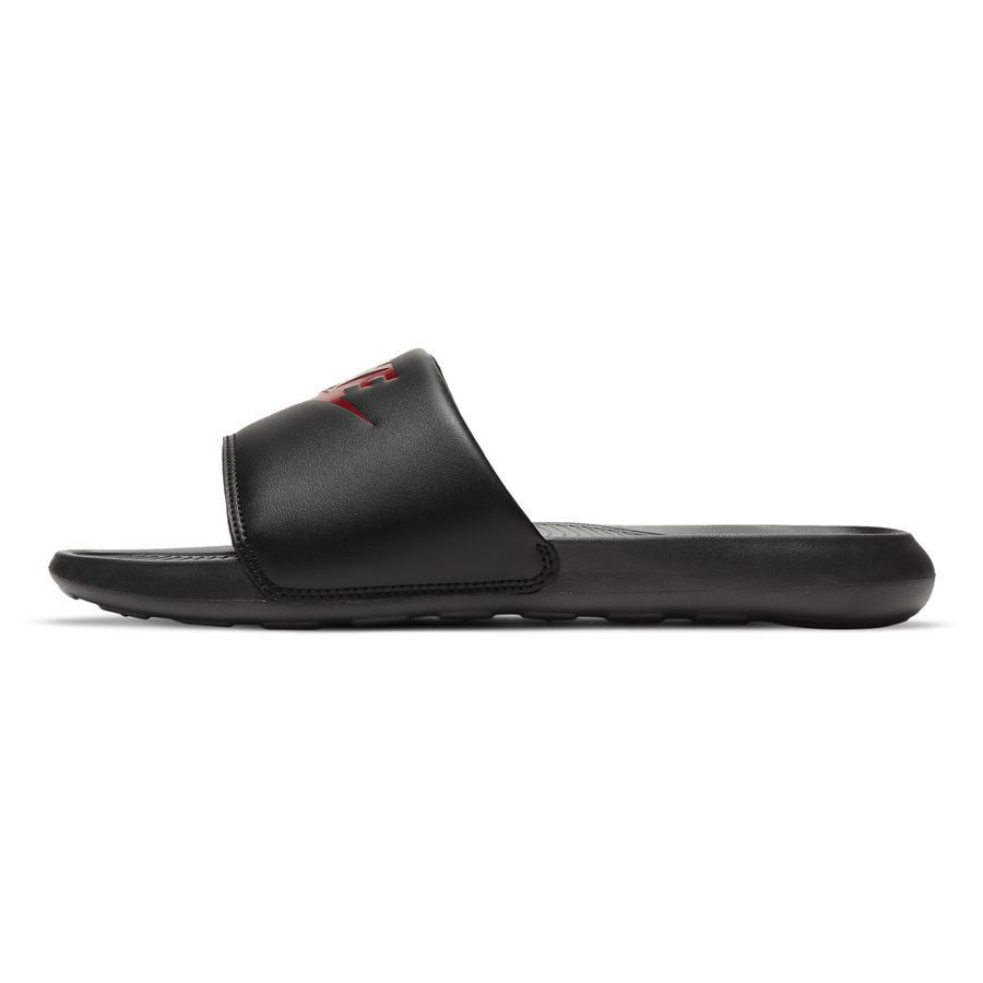 Nike Victori One Men's Slides BLACK/UNIVERSITY RED-BLACK