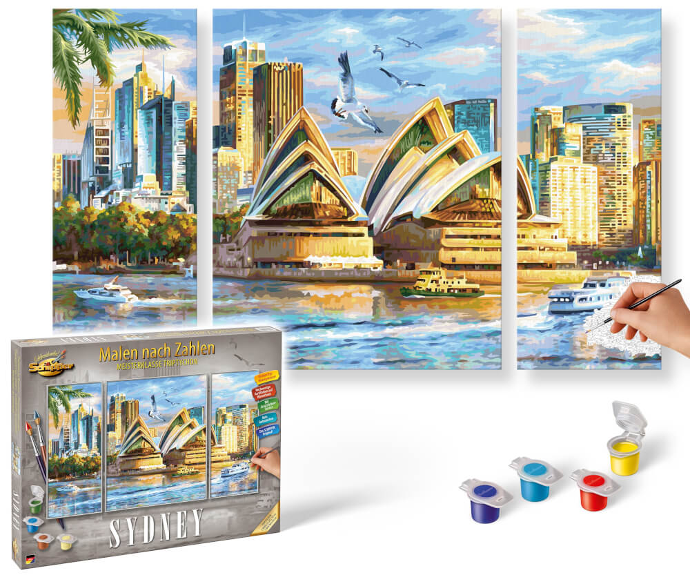 Malen nach Zahlen - Sydney
