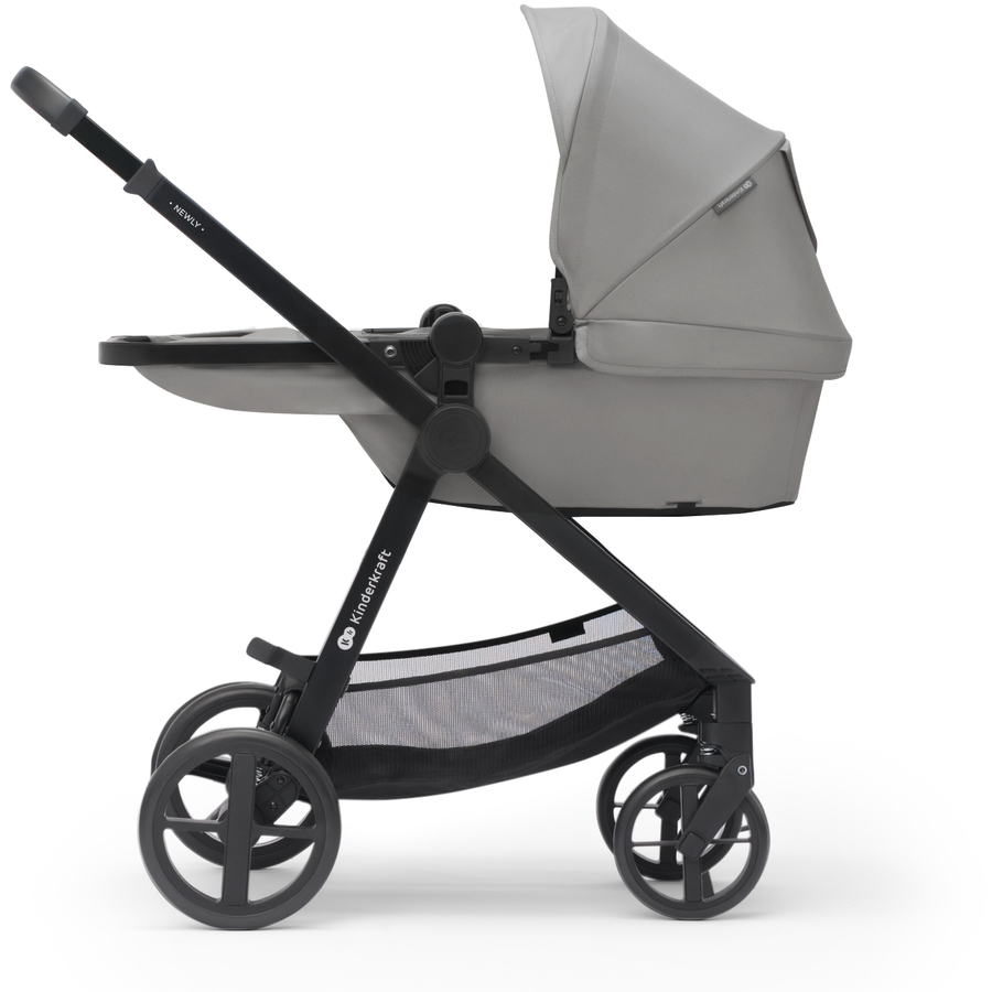 Kinderkraft Kinderwagen Newly 3 in 1 Mink Pro Moonlight Grey