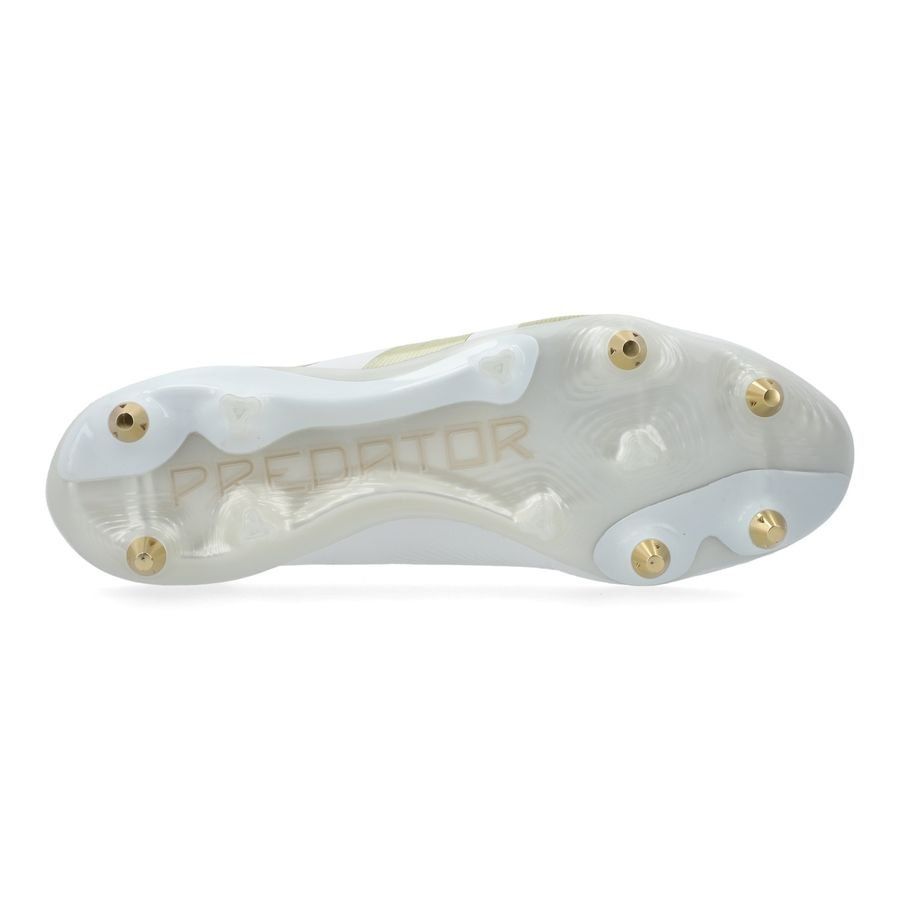 adidas Predator Elite SG Day Spark - Blanc/Doré/Blanc