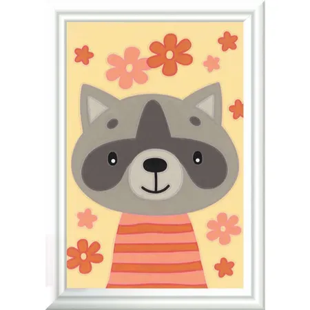 Ravensburger Malen nach Zahlen - Lieber Waschbär