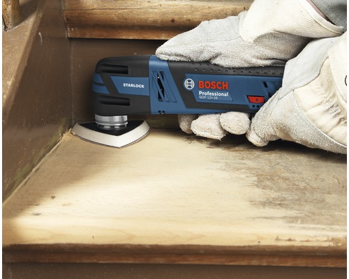 Bosch Professional GOP 12V-28 accu multitool/multicutter, zonder accu en lader, inclusief L-Boxx