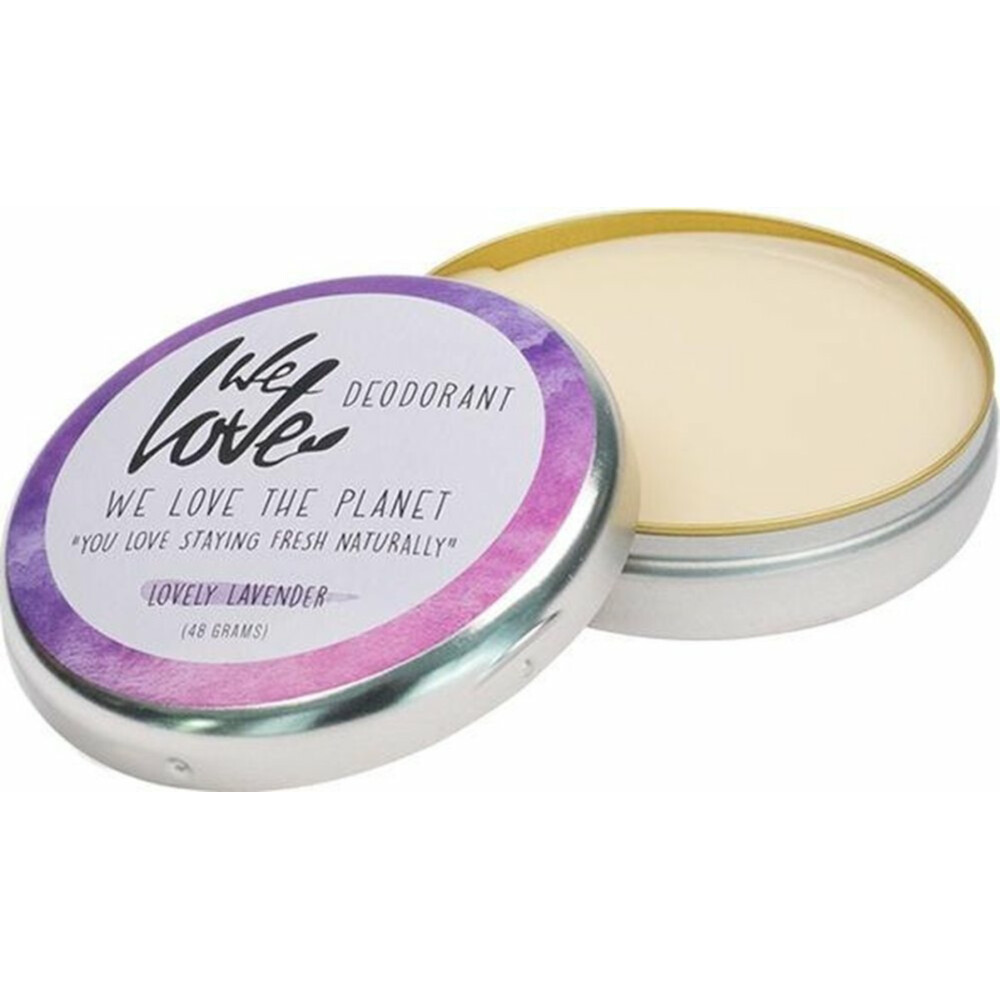We Love The Planet Natuurlijke Deodorant Blik Lovely Lavender48 gr