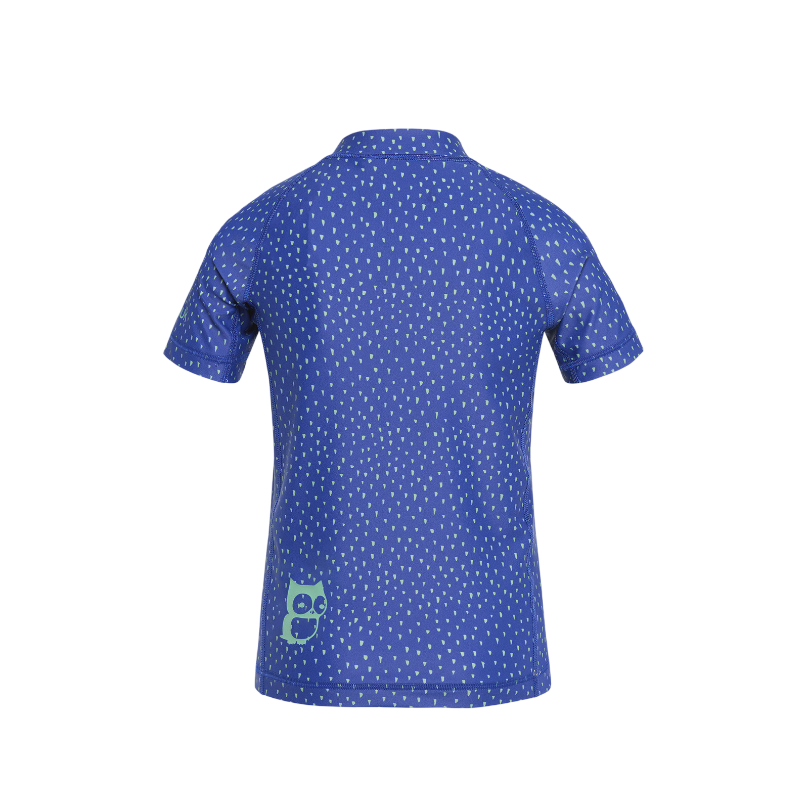 Badeshirt Fin Rashguard Tittles Ultra blue