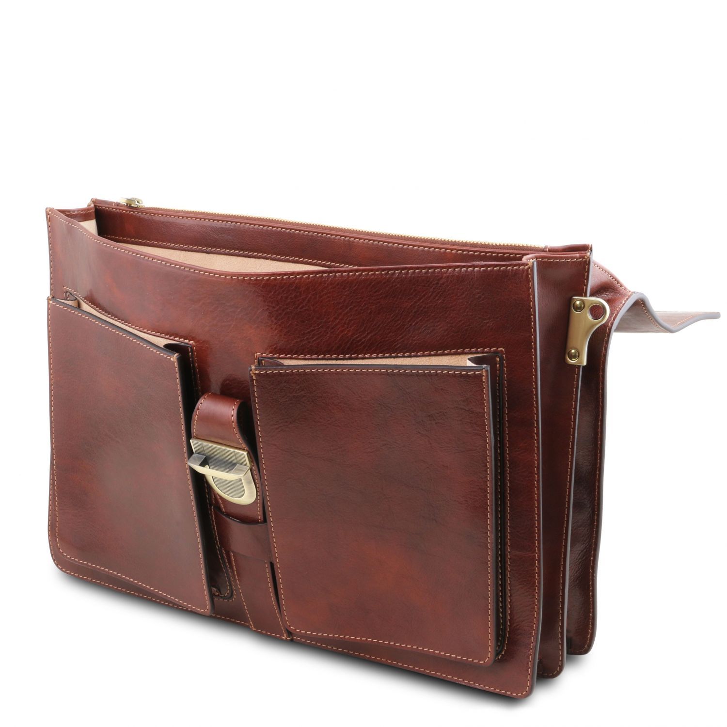 TL141825 – Assisi – leren Aktetas 3 compartments