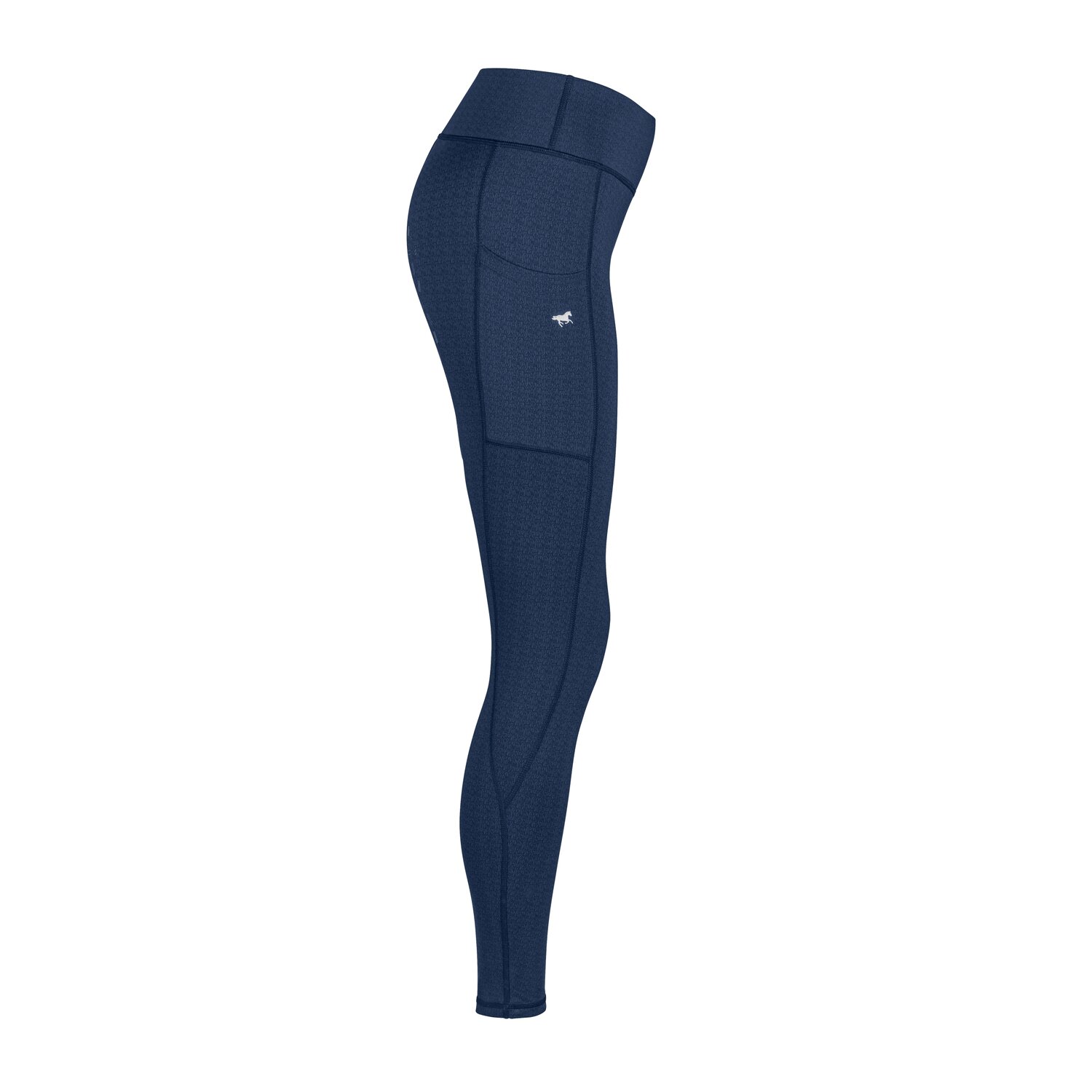 RIDE now Grip-Vollbesatz-Reitleggings Allover  - navy