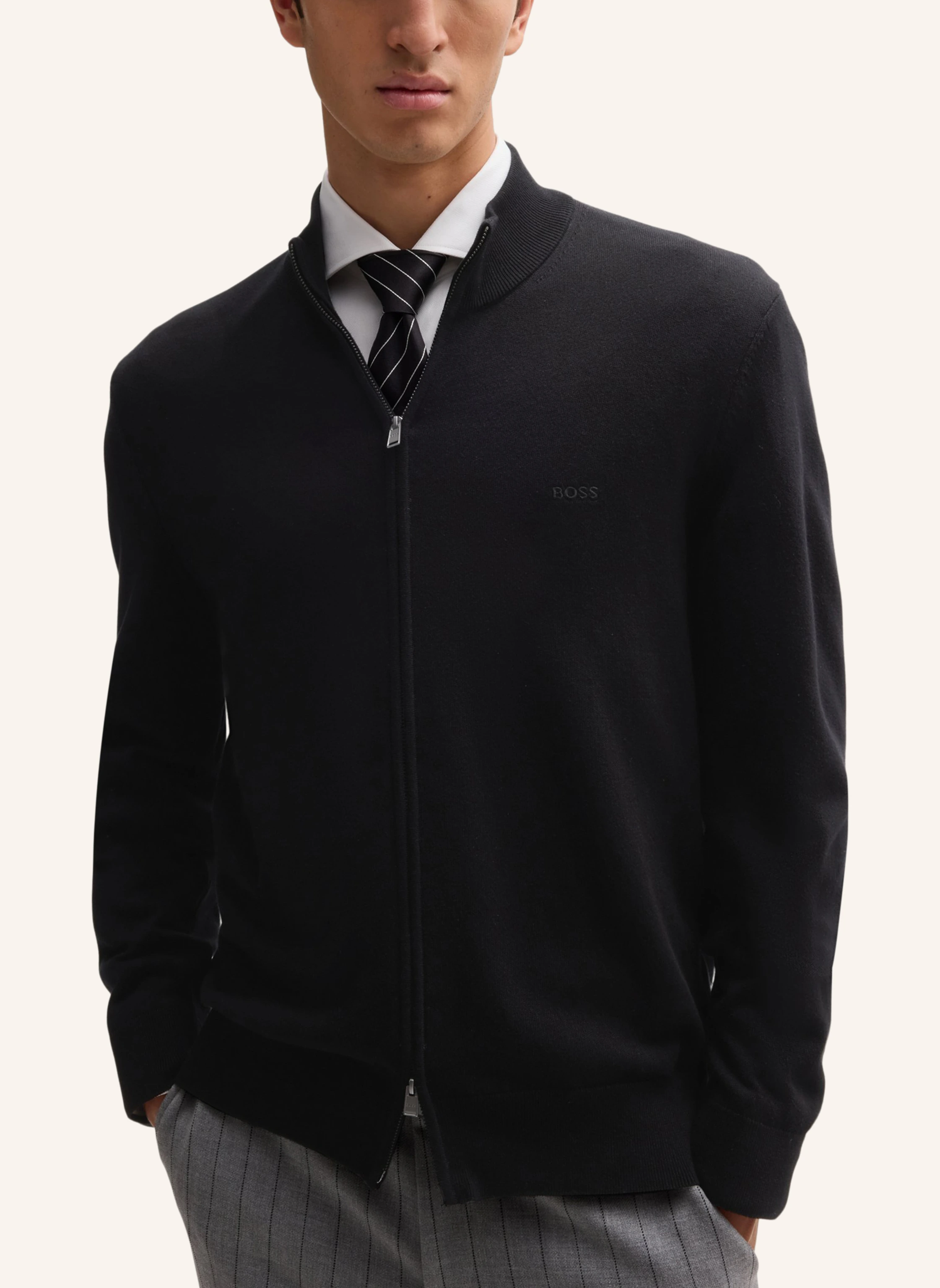 BOSS Strickjacke PALANO-L Regular Fit