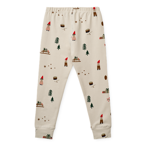 Liewood Wilhelm Pyjamassæt, Holiday/Sand, 116 cm