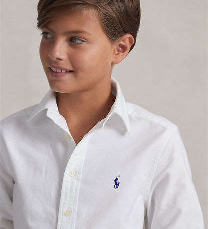 Polo Ralph Lauren Hemd - Leinen - Weiß