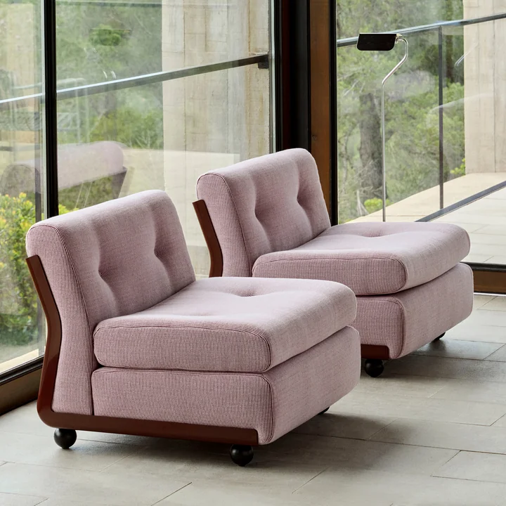 HAY - Amanta 1 Sitzer Sofa, cream beige / hellgrau (HAY Story 102)