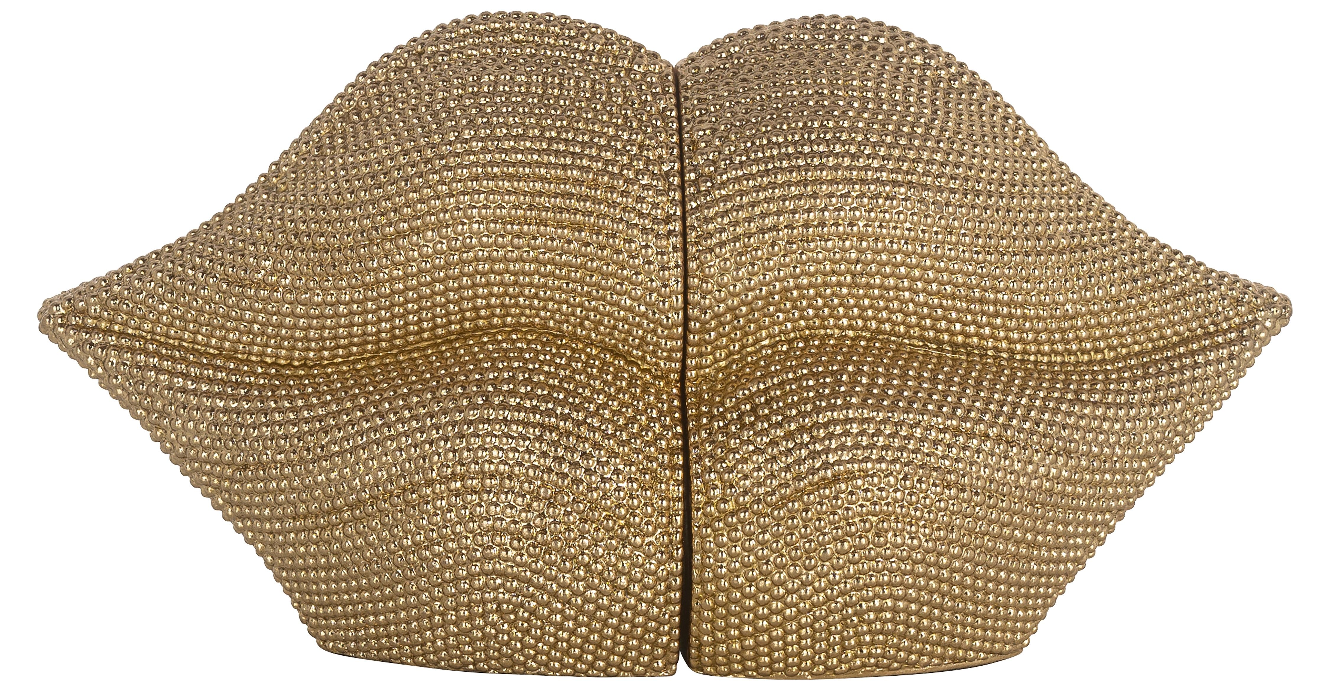 Boekenstandaard 211344 goud Kiss B26 x D9.5 x H13 cm