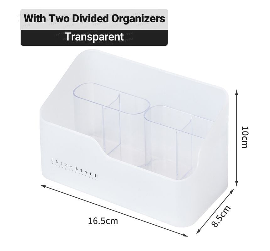 Yulu - Transparante plastic bureau-organizer (verschillende designs)
