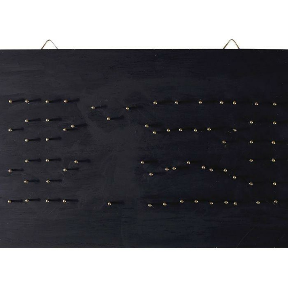 Coffret string art - tableau noir home déco art filaire 30 x 22 cm