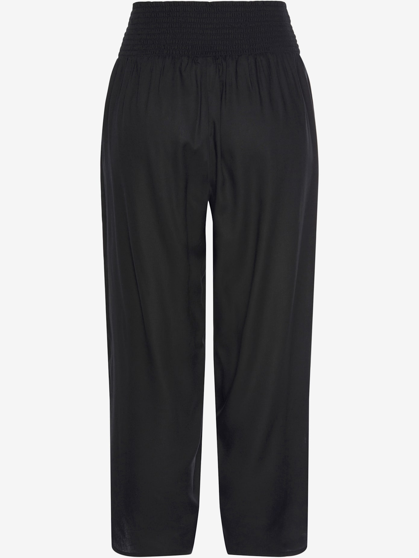 Pantalon en tissu léger avec large ceinture