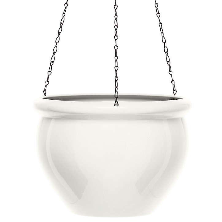 Suspension Poetic Siena Nobile 26 blanc Ø26,5 x h.19,5 cm