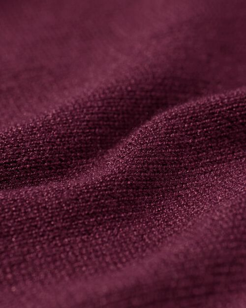 robe femme Frony en maille bordeaux