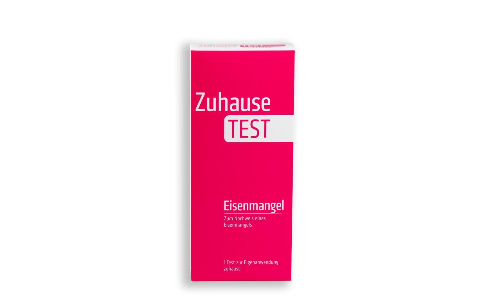 Eisenmangel 1 StückSchnelltest für die Eigenanwendung