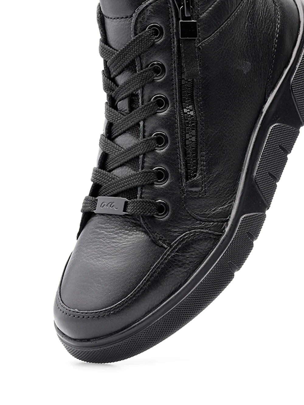 Hightop Sneaker Rom-Sport schwarz
