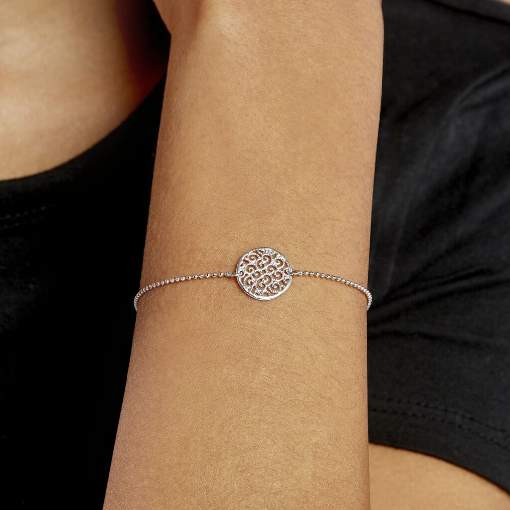 Bracelet Setti Argent Blanc