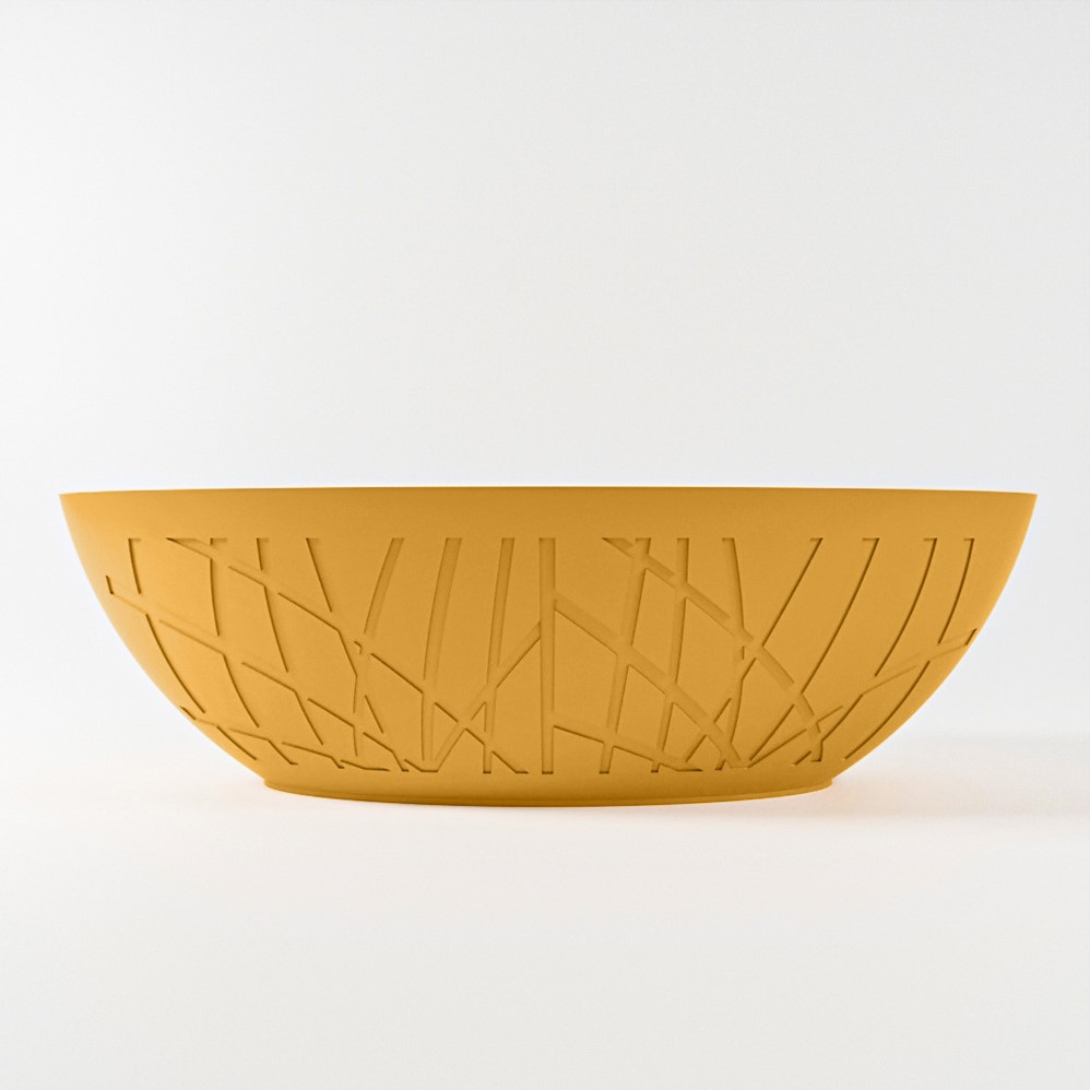 Mondiaz Holm vrijstaand bad 180x85cm kleur ocher