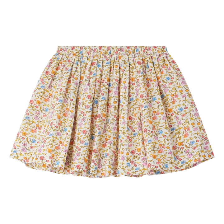 Bonpoint Jupe Fleurie Suzon | Abricot