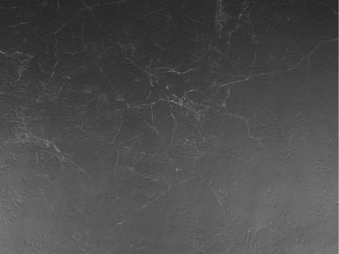 Table à manger extensible 6 à 10 personnes en verre trempé et céramique - Effet marbre noir - MARDONA