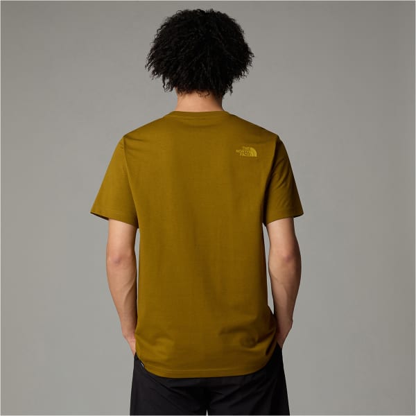 T-shirt THE NORTH FACE S/S EASY TEE MOSS GREEN/AMBER GREEN