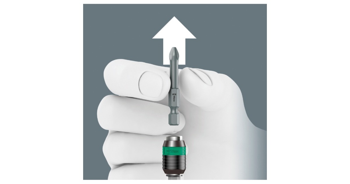 Wera846/8 Verzinkboor bit-set bitset  (Zwart/groen, 8-delig)