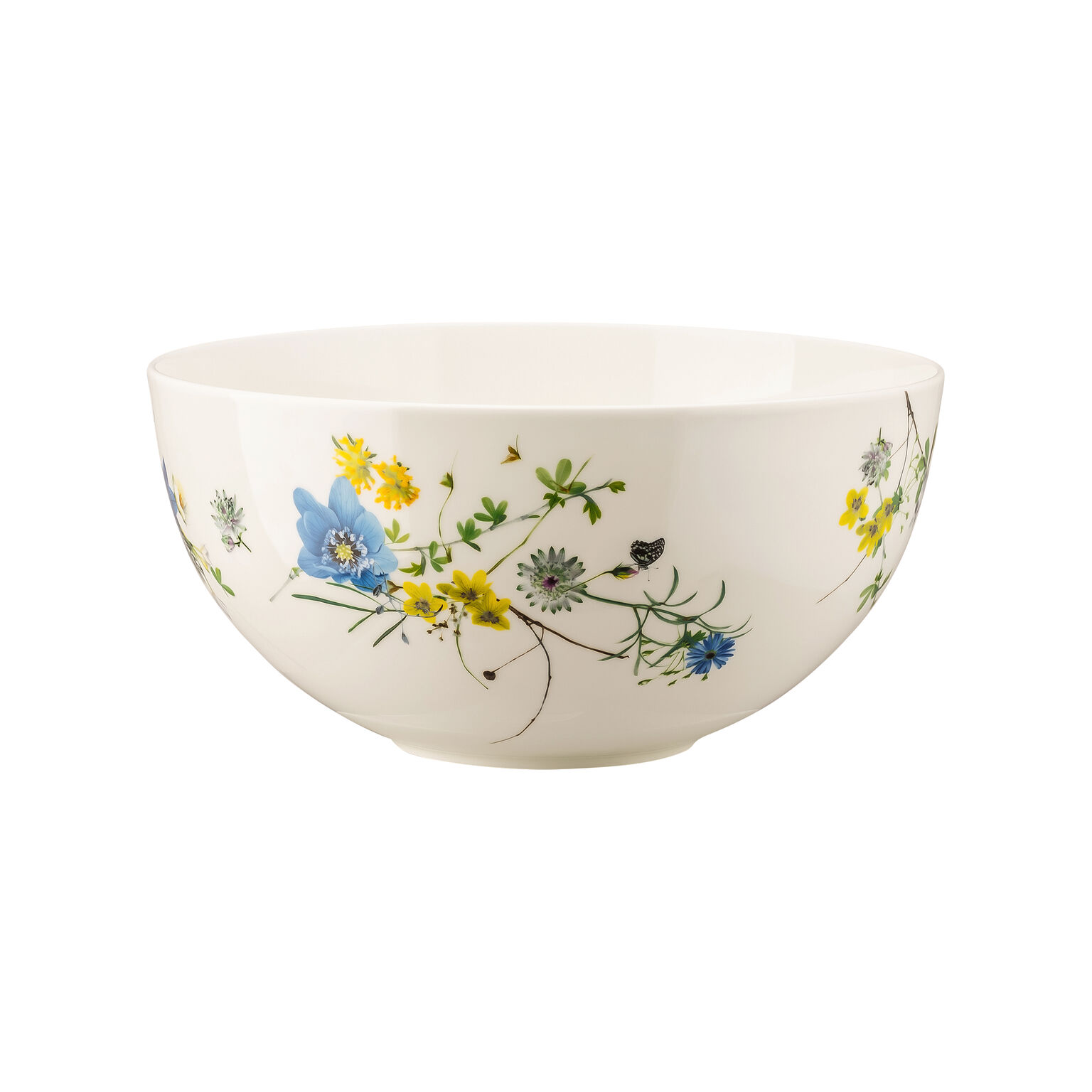 Brillance Bone China Fleurs des Alpes Schüssel 26 cm