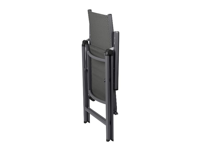 2 aluminium tuinstoelen Houston