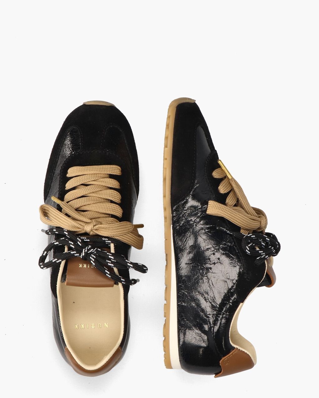Nubikk Billy Lou Zwart Damessneakers