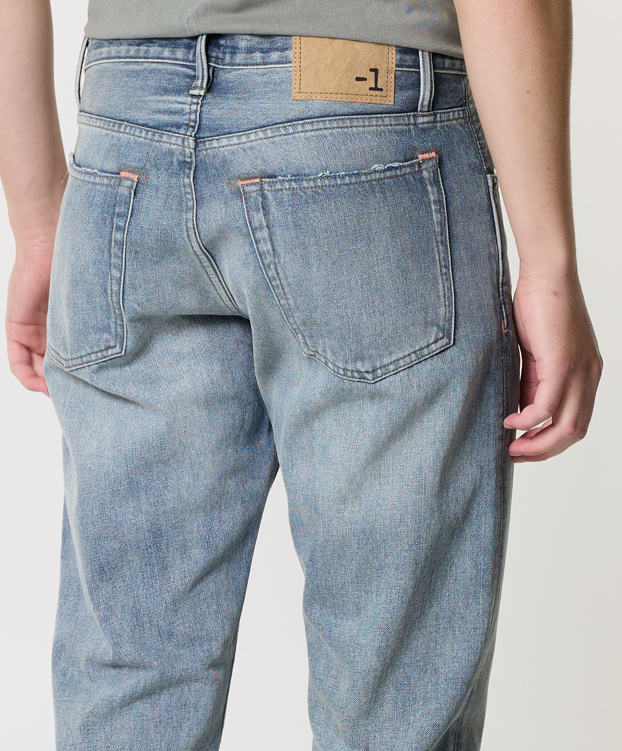 -1 Nordic Denim Regular leg heren jeans blauw