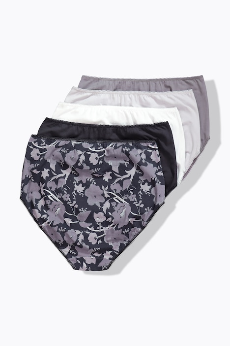 Maxislips, 5er-Pack, Muster/verschiedene Farben