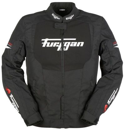Blouson Furygan NORMAN - Noir / Blanc