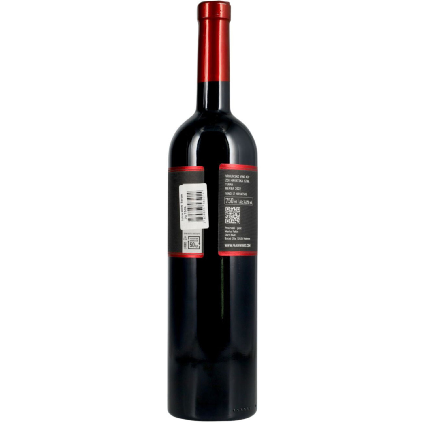 Teran Hrvatska Istra Marko Fakin -75cl