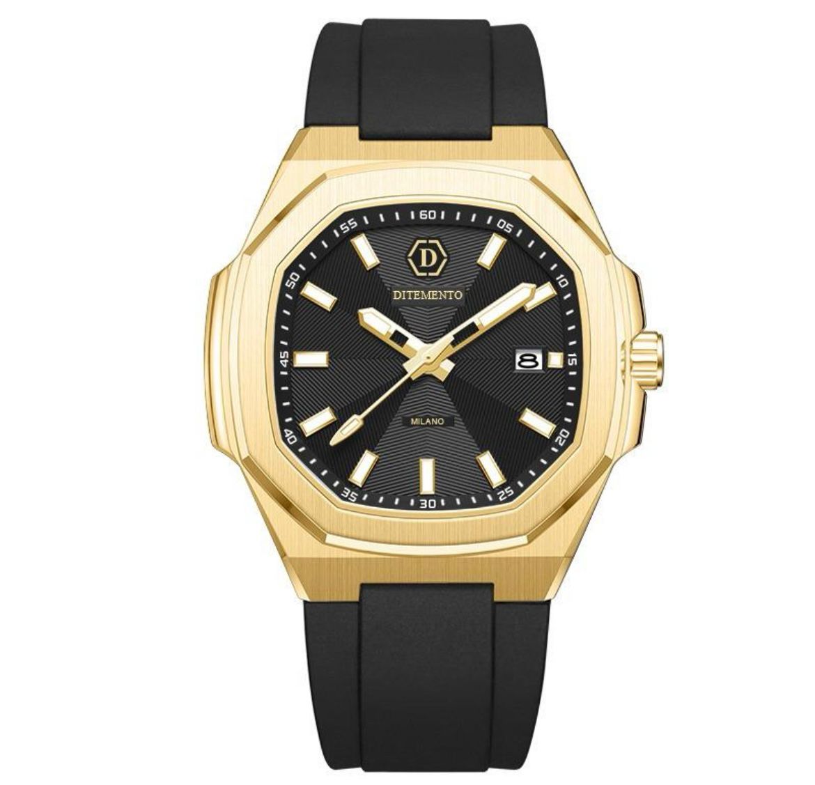 Ditemento Nero Firminho Horloge Heren Goud/Zwart