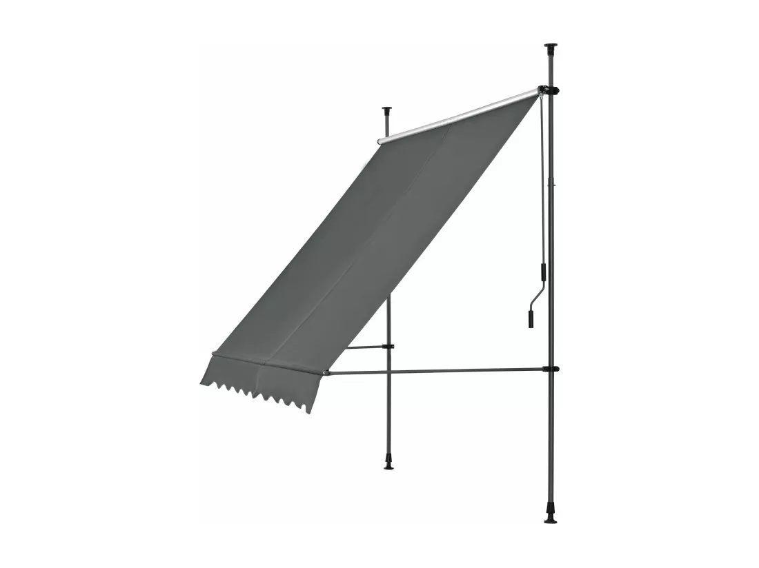 Brise-soleil prise-soleil métal et métal grise 300 x 1202 x 300 cm 03_0001126