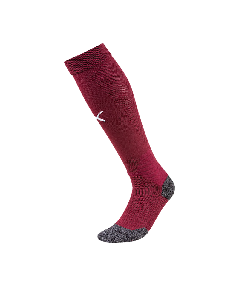 PUMA LIGA Socks Stutzenstrumpf Rot Weiss F09