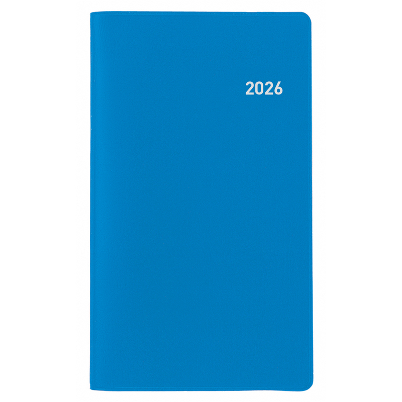 Biella Agenda 2026 Luzern, 1 Monat / 2 Seiten, blau