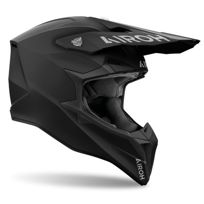Casque cross Airoh WRAAAP - COLOR 2024 - Noir