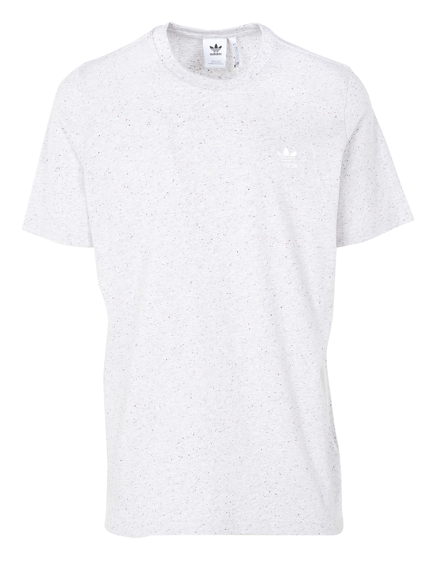 Tee-shirt col rond en coton | Multicolore
