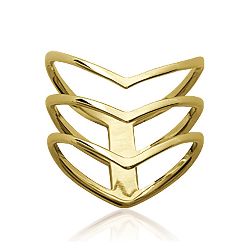 Bague Femme - Plaqué Or