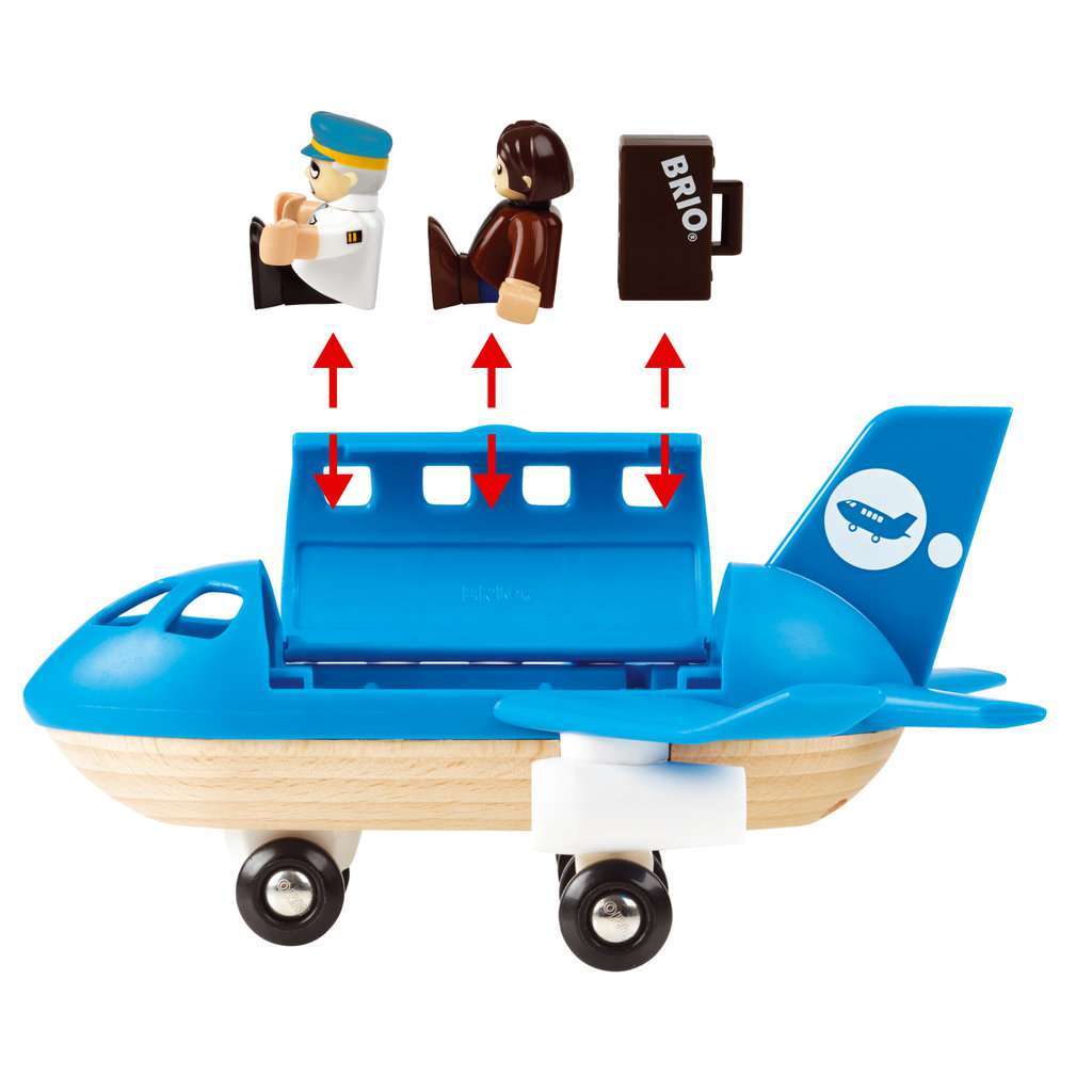 BRIO Spiel Blaues Flugzeug