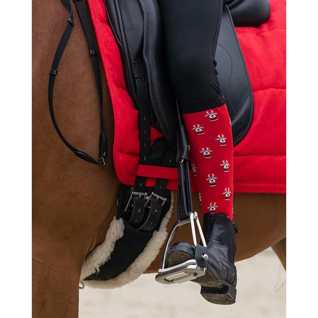 Sokken QHP Kerst Elf En Rudolph 2-pack Multicolor